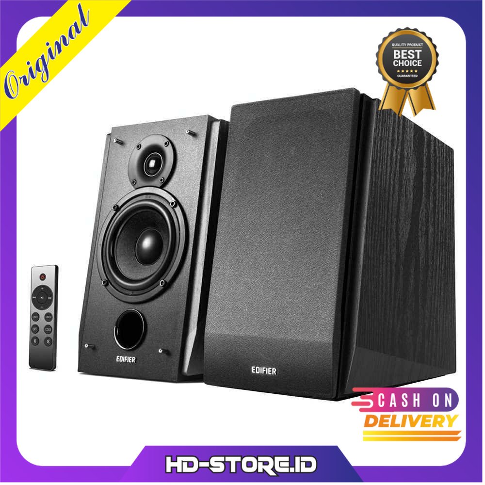 Edifier Active 2.0 Bluetooth Bookshelf Speaker Set - R1855DB