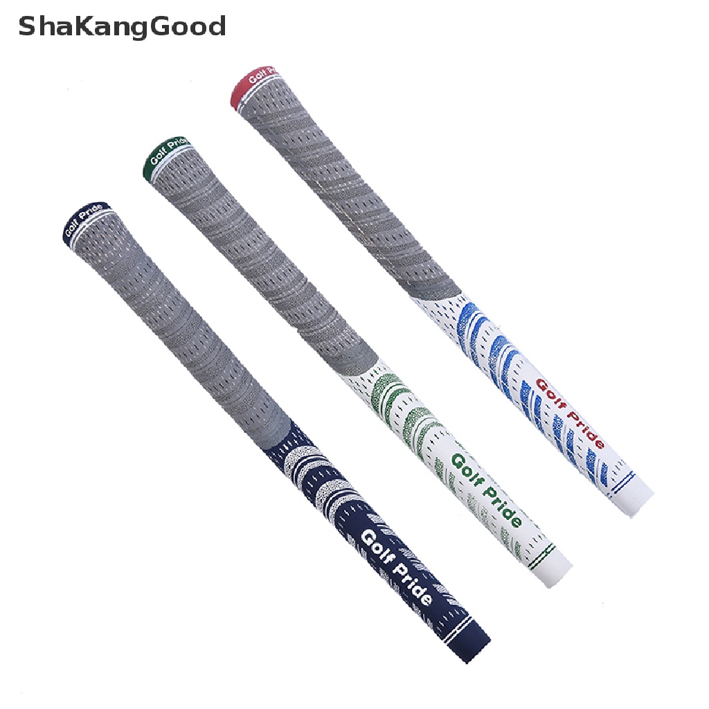 Skid 1pc Grip Stik Golf Bahan Karet Warna-Warni