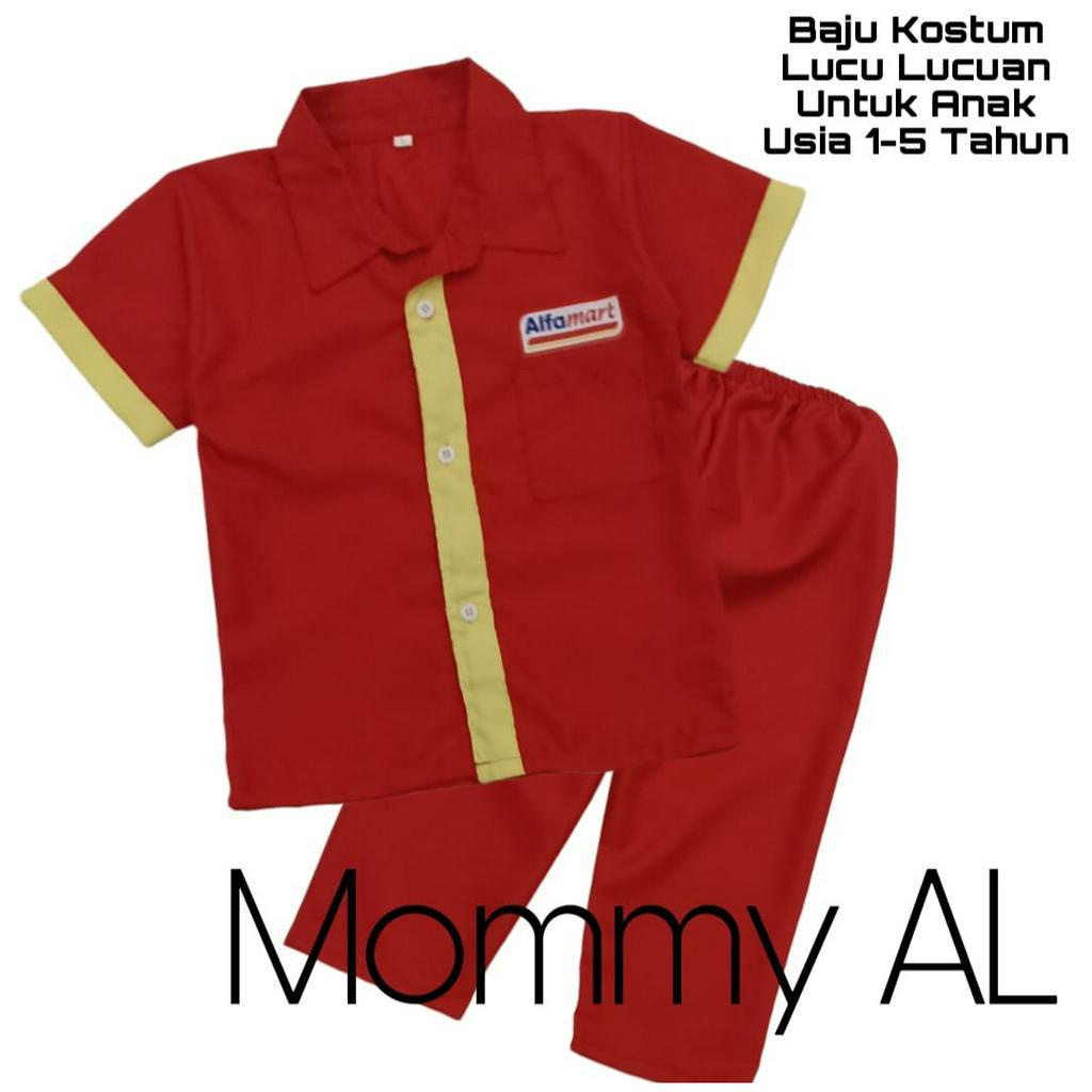 Baju Alfamart Anak/Baju Alfamart Anak Perempuan/Baju Alfamart anak Laki laki/Baju Alfamart  anak laki laki setelan/Baju Profesi anak/Baju Profesi Anak Laki Laki/Baju profesi murah/Baju Profesi Anak Perempuan