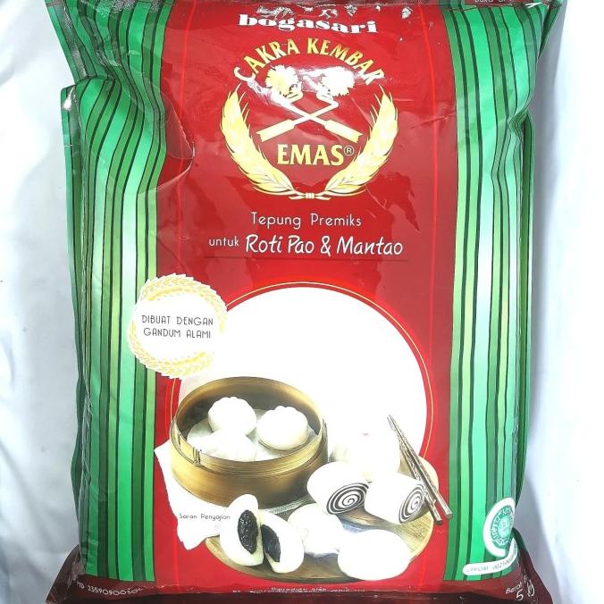 

[COD] Cakra kembar emas pao & mantao 5 kg [COD]