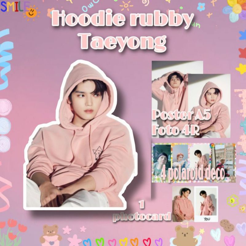 (COD)[Po]Hoodie Rubby Taeyong/Hoodie Nct/Bordir/Hamperskpop.id