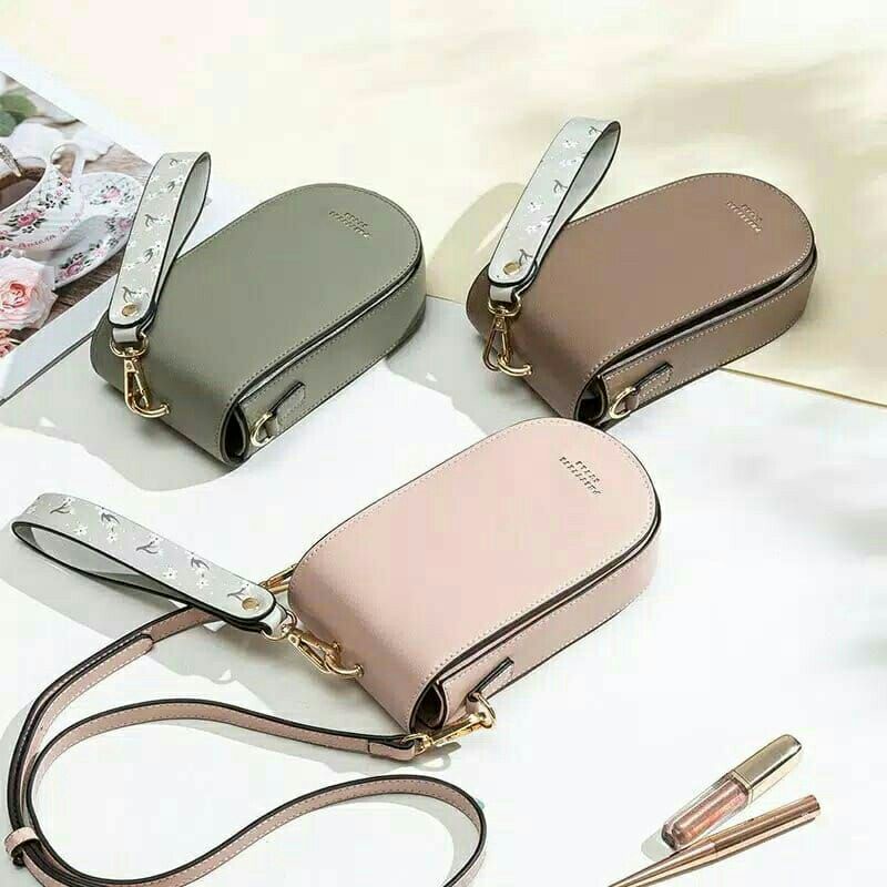 AS Tas selempang wanita mini phonecell fashion pocket HP ELSA korean style Sling Bag Korea BISA COD