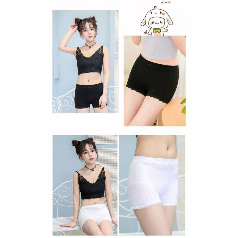 Short celana dalam wanita Celana Dalam Short Fashion Wanita Celana Pendek Celana Boxer Import