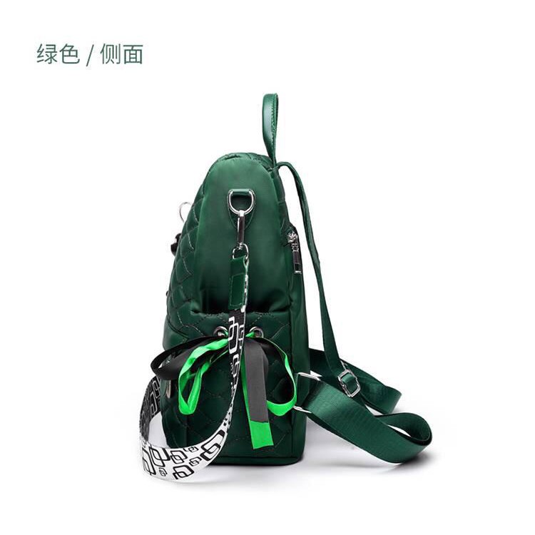 BJ16019 - BLACK/GREEN/GRAY/RED - TAS RANSEL PUNGGUNG BACKPACK TAS SEKOLAH KULIAH TAS WANITA FASHION IMPORT MODIS ELEGAN TERMURAH TERLARIS TERBARU BAGSTORE JAKARTA TAS BATAM GT1605 ELJ6019 LT1055 BQ2788 CR7091 JTF34460