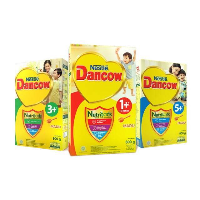 Dancow 1+ / 3+ / 5+ 750Gram.