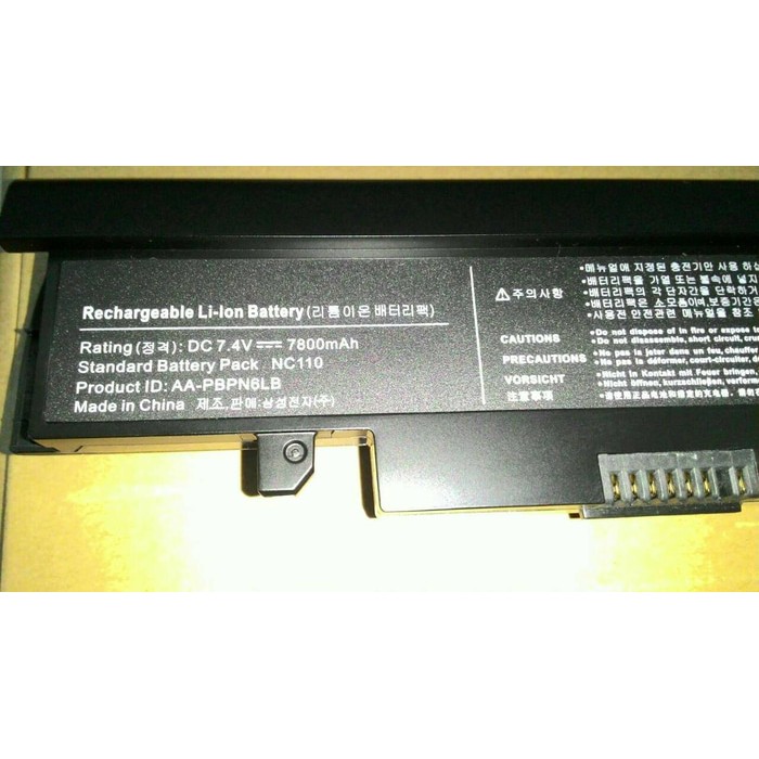 Jual Baterai Samsung NC108 NC110 NC208 NC210 NC215 AA-PBPN6LS | Shopee ...