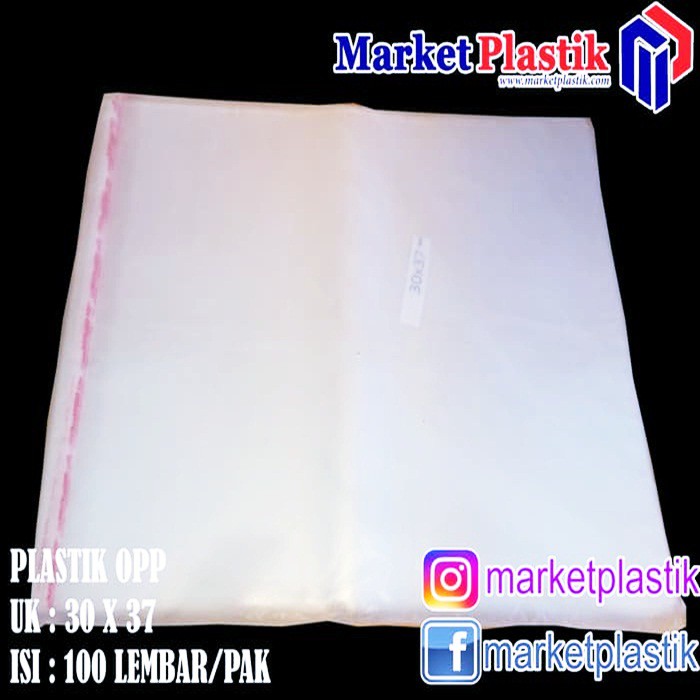 Plastik Packing Baju/Plastik OPP/Plastik Baju/30X37 MURAH