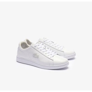lacoste mid top trainers