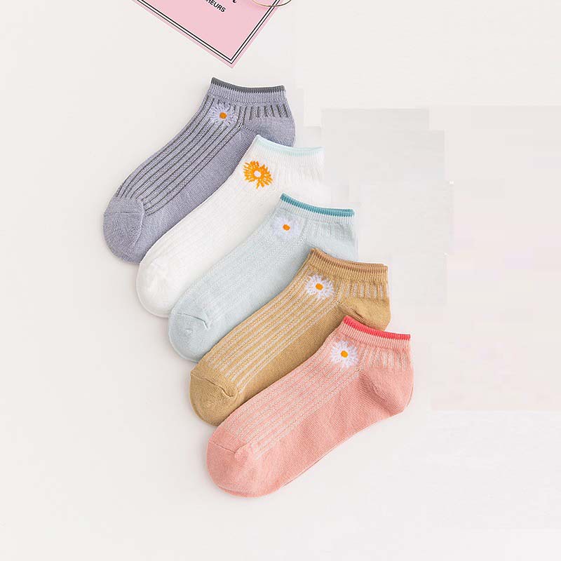 MURMURE.ID | KAOS KAKI POLOS CUACA ALA KOREA IMPORT DAISY ANKLE SOCK WANITA CS018 CS074 CS075-6