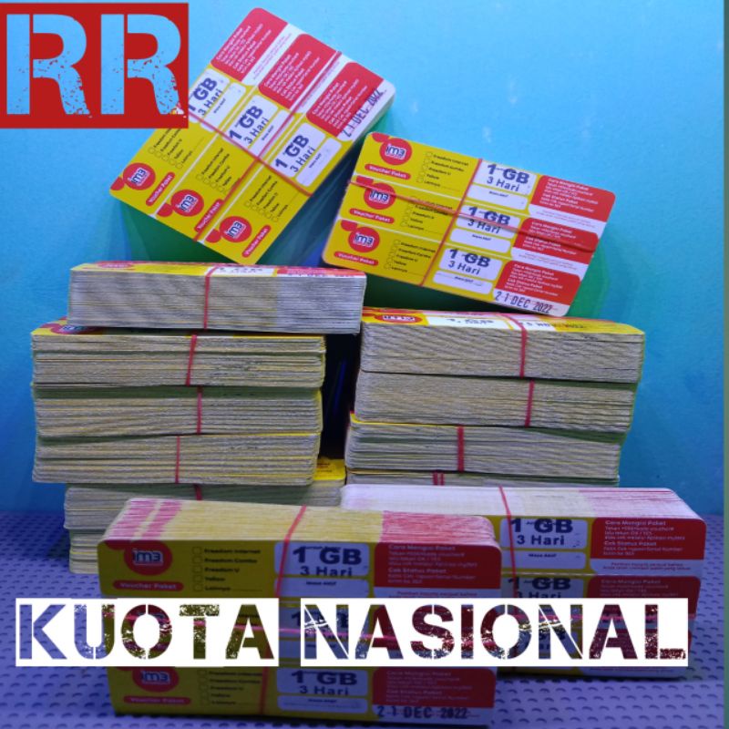 VC INDOSAT 1GB 3HARI