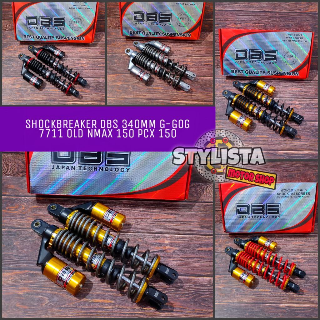 SHOCKBREAKER DBS 340MM NMAX 150 PCX TABUNG ATAS SHOCK BELAKANG
