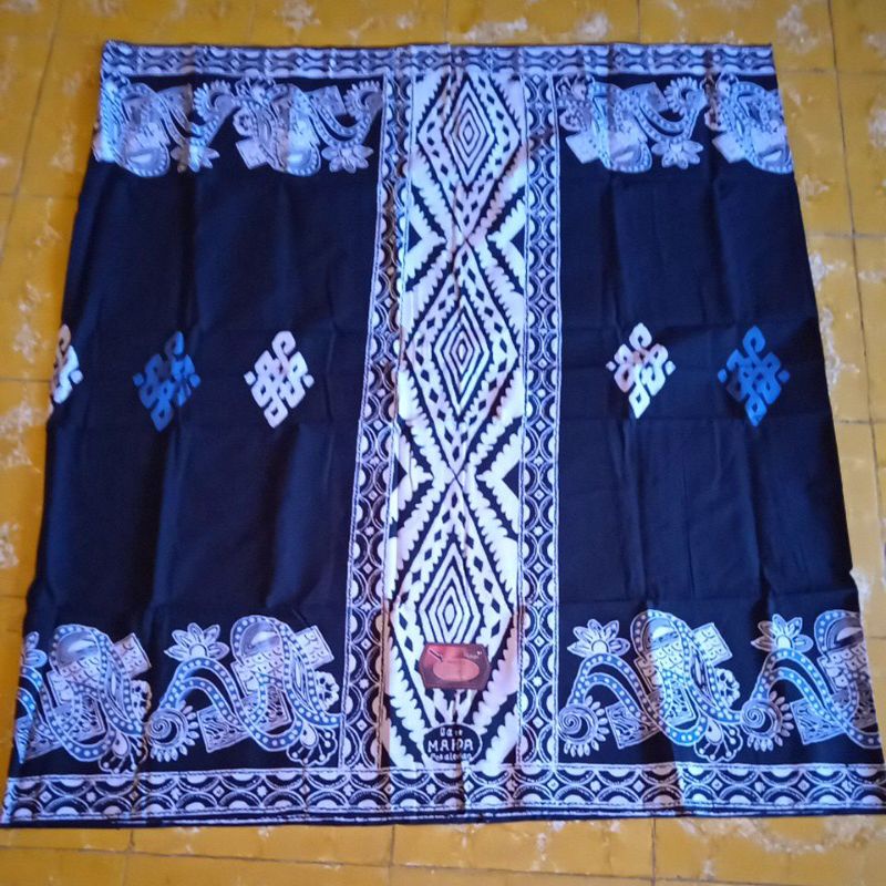 SARUNG BATIK MAHDA/SARUNG MAHDA/SARUNG BATIK MOTIF BIRU/SARUNG BATIK EXCLUSIVE/FREE BOX