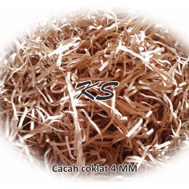

KERTAS CACAH/SUWIR COKLAT4MM (70 GRAM) U/HAMPERS/KADO