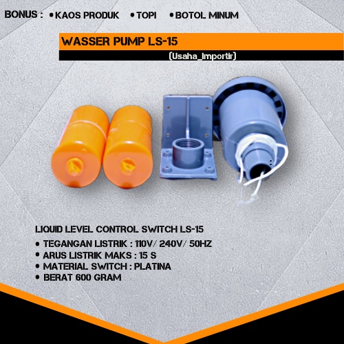 Wasser Pump LS-15 Wasser Pump Booster Wasser Pump Waaer Pump Pendorong Air Wasser Pump Otomatis Wass