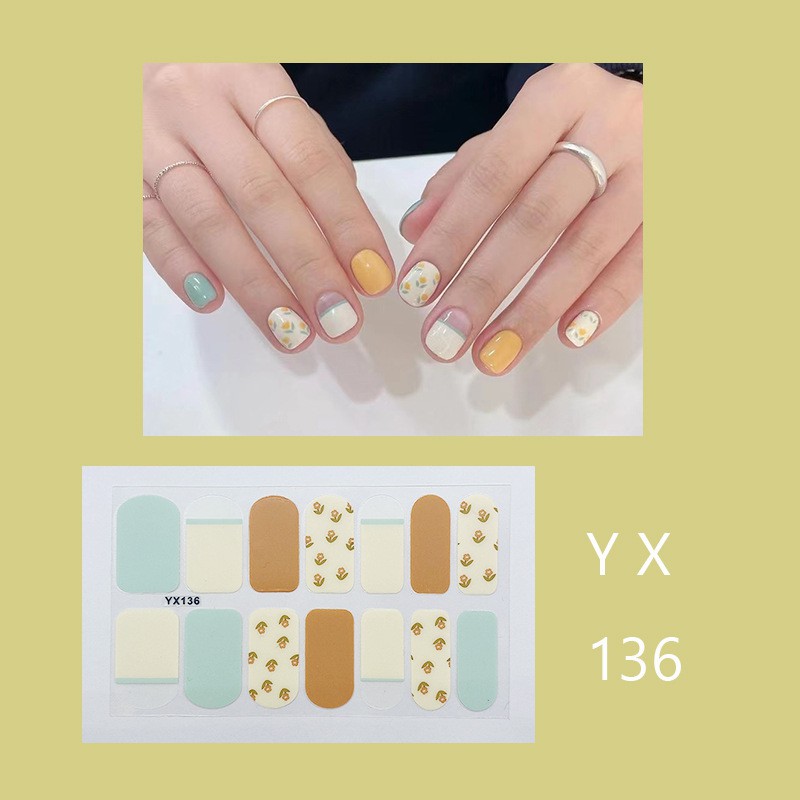 KODE YX BAG 101 - 141 STIKER KUKU NAIL STICKER KARAKTER FREE KIKIR KUKU MINI