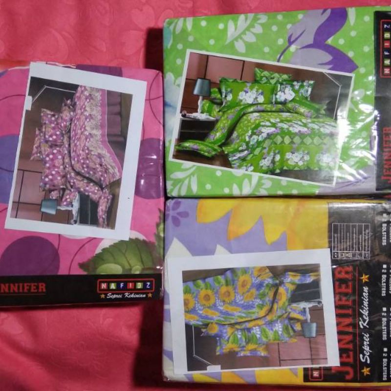 seprai no 1 ukuran 180 x 200 cm/seprai murah