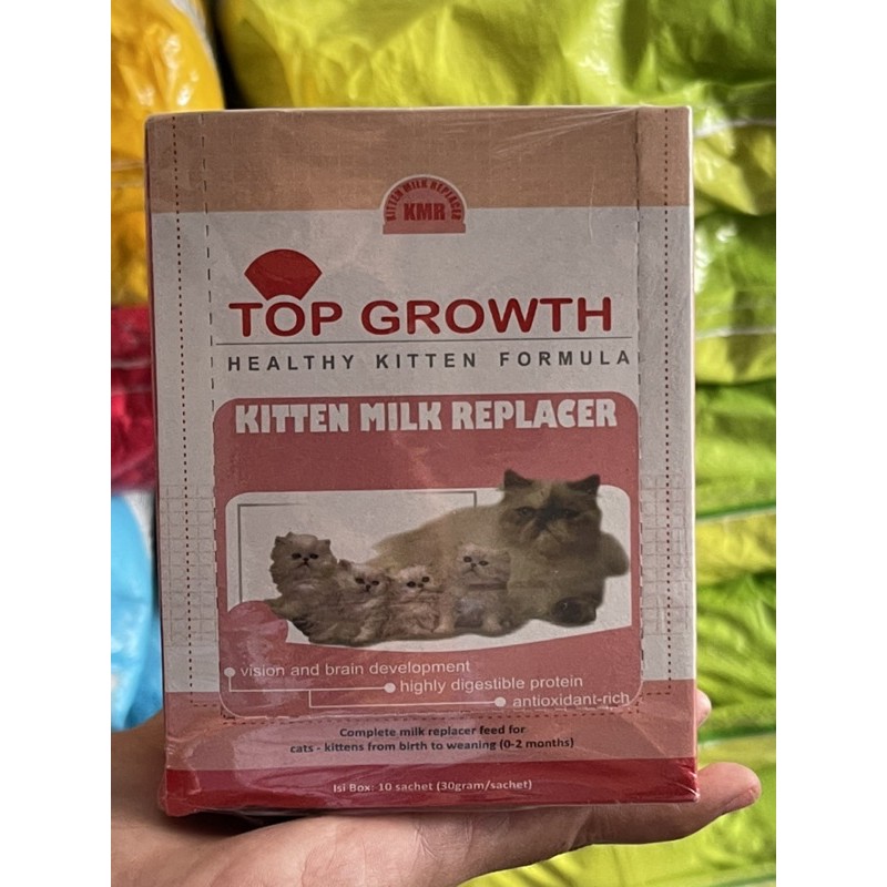 TOP GROWTH KITTEN MILK REPLACER SUSU ANAK KUCING