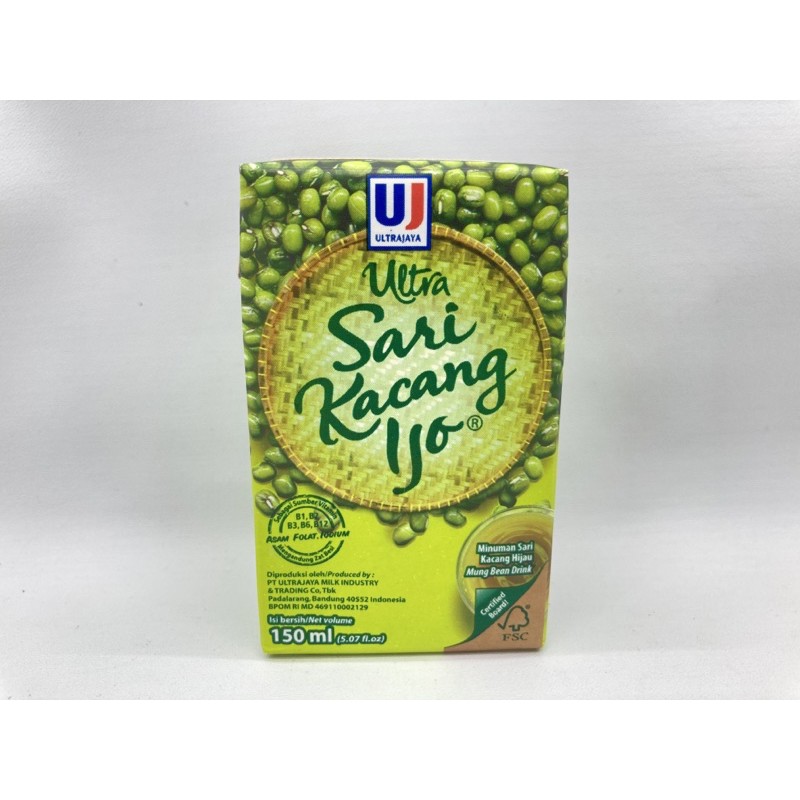 

Ultra Minuman SARI KACANG HIJAU 115ml barcode 8998009050022