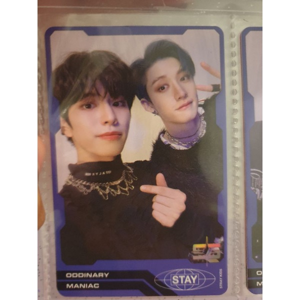 Official Photocard Bangchan Seungmin Stray Kids Oddinary