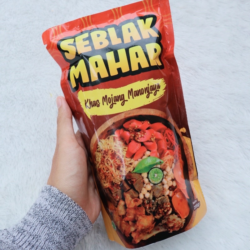 

Seblak Instan / Seblak Mahar Khas Mojang Manonjaya