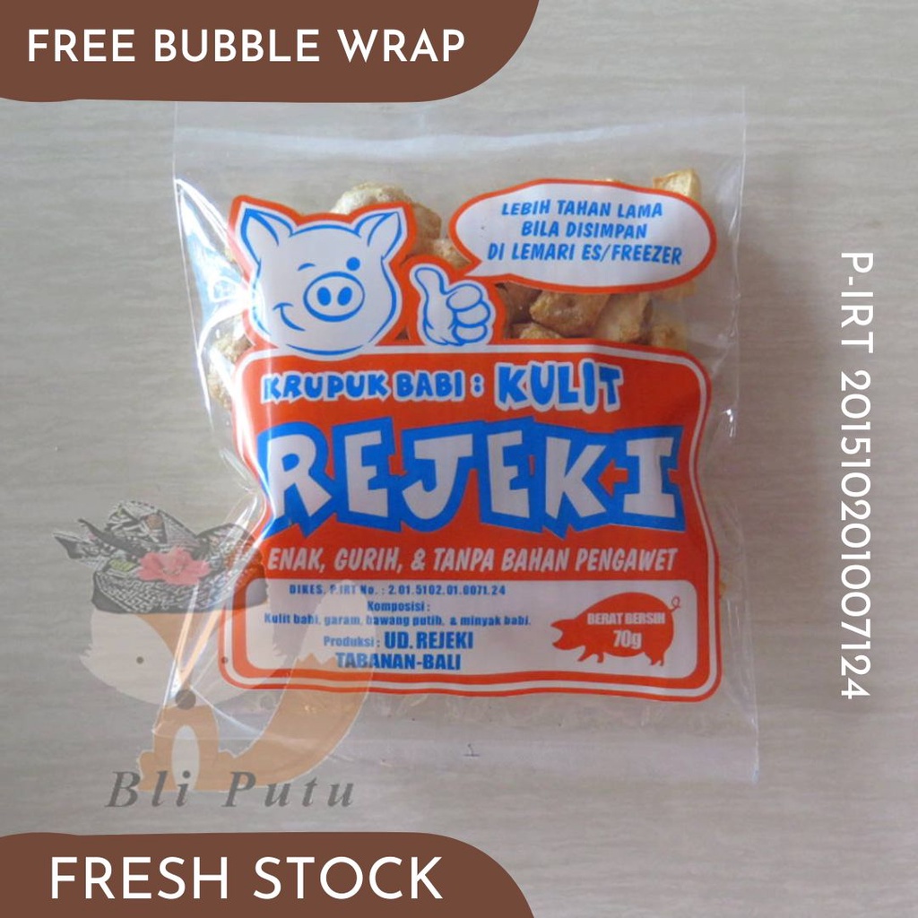 

KERUPUK RAMBAK BABI REJEKI KULIT 70 GRAM