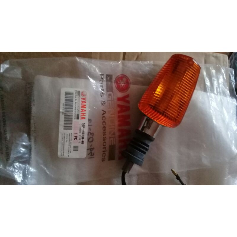LAMPU RITING/SEIN BELAKANG KIRI SET ORIGINAL YAMAHA RXKING,SCORPIO/REARFLASHERLIGHTASSY 5BP-H3330-00