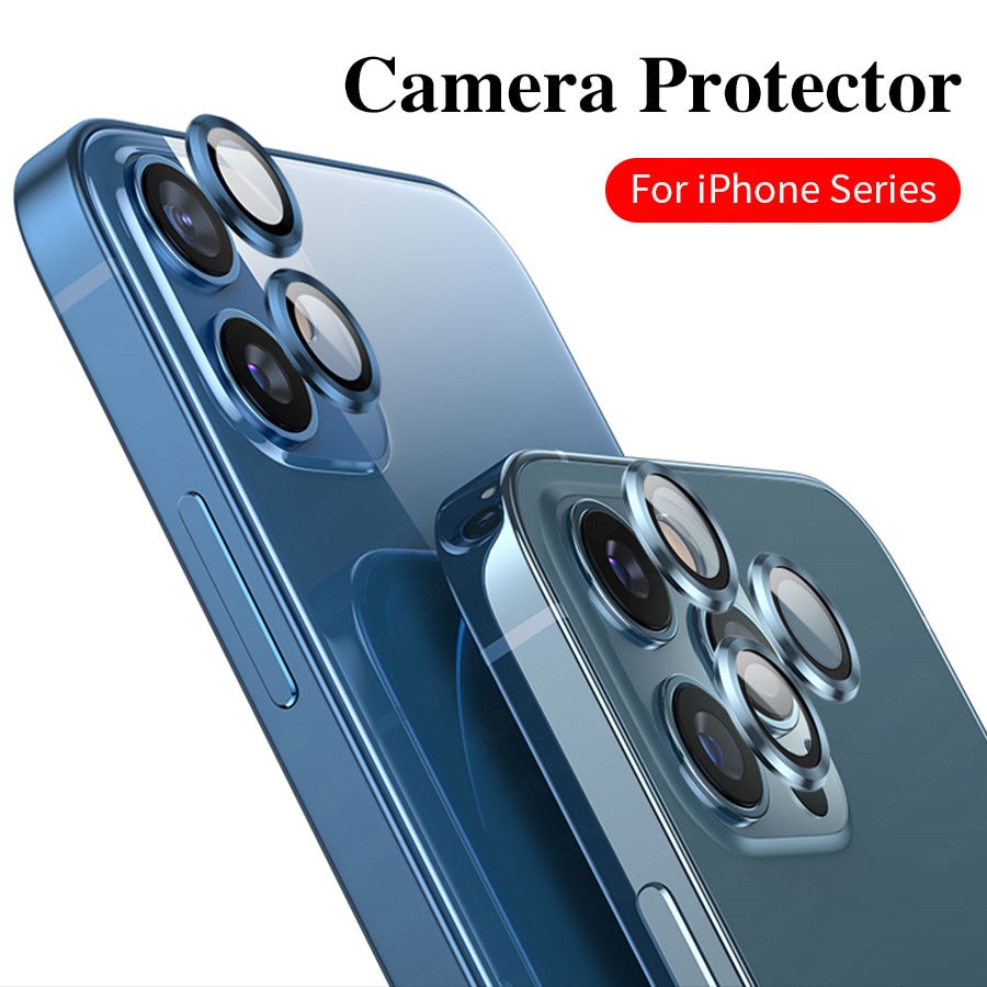 Pelindung Lensa Kamera Tempered Glass 3d Untuk Iphone 12 12pro 12promax 12mini 11 Pro Max