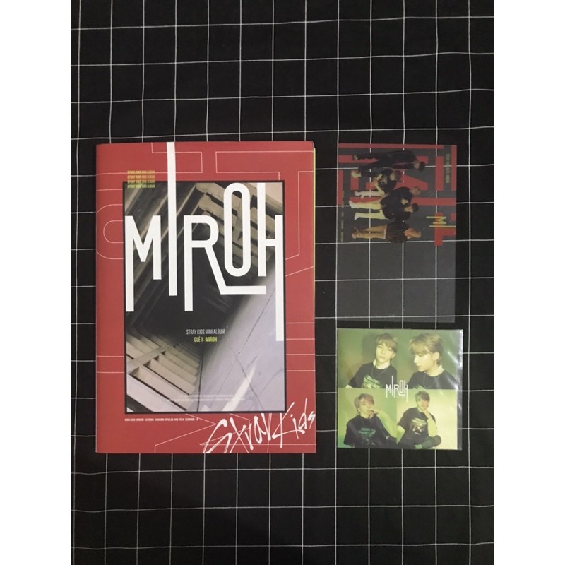 second hand album / pc straykids miroh