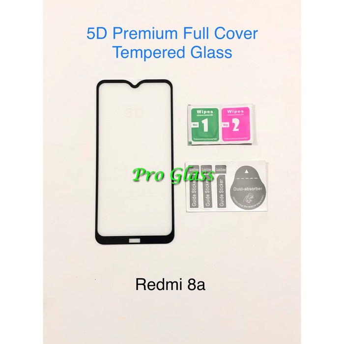 Xiaomi Redmi 8 / Xiaomi Redmi 8A 3D 4D 5D Full Cover Premium Tempered Glass