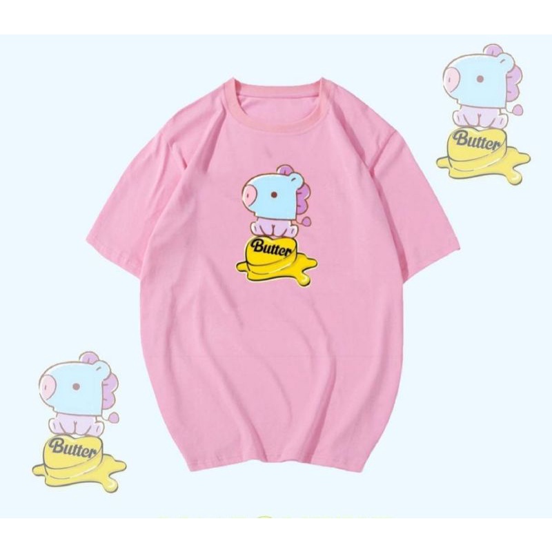 KAOS BUTTER BTS KOYA/MANG/CHIMMY/RJ/COOKY/SHOOKY/KOYA/TATA