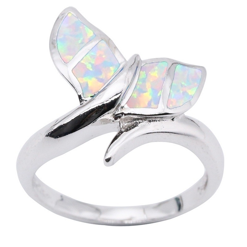 New style ring mermaid tail opal fashion female ring