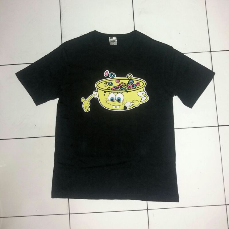 Kaos Movie Cartoon SpongeBob Nickelodeon Second not Music Band