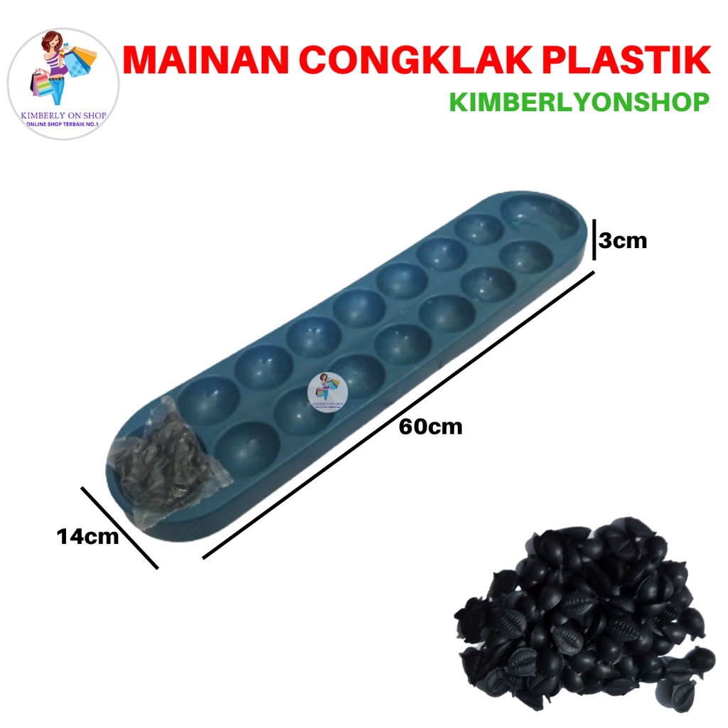 Mainan Anak Congklak Mainan Dakon Plastik Besar Mainan Tradisional