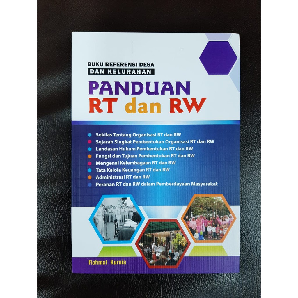 Buku Buku Administrasi Rt Dan Rw Info Terkait Buku