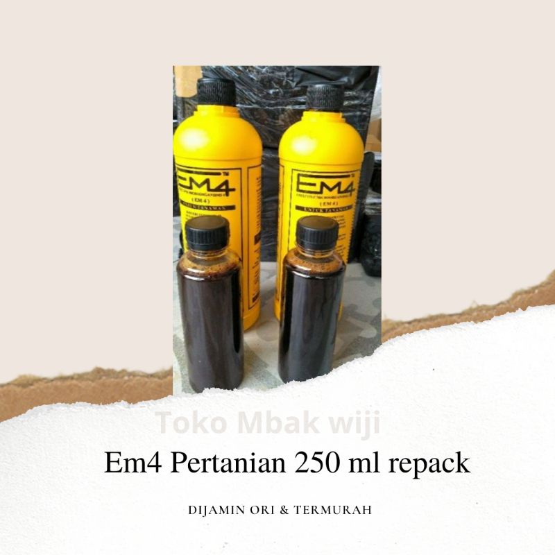 EM4 Pertanian Kemasan 250 ml