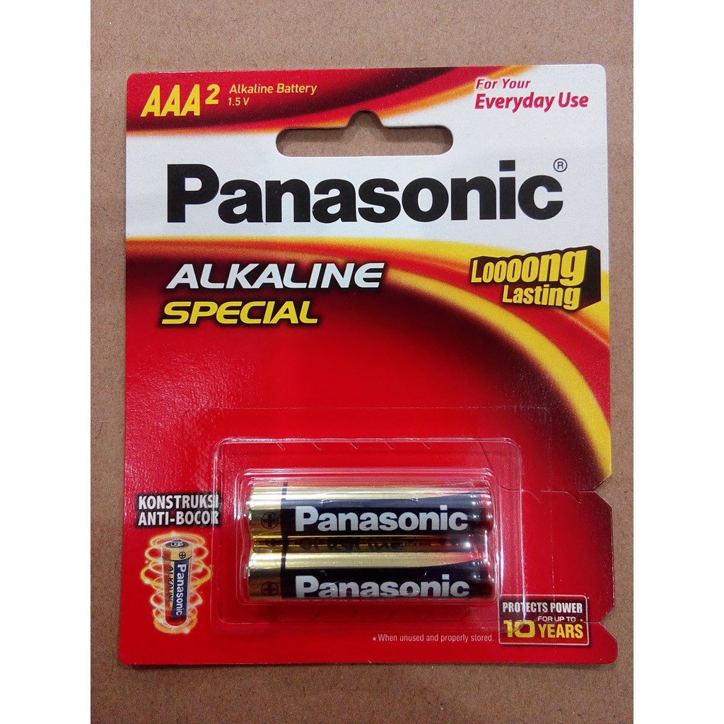 Baterai Panasonic Alkaline Special Aaa Shopee Indonesia