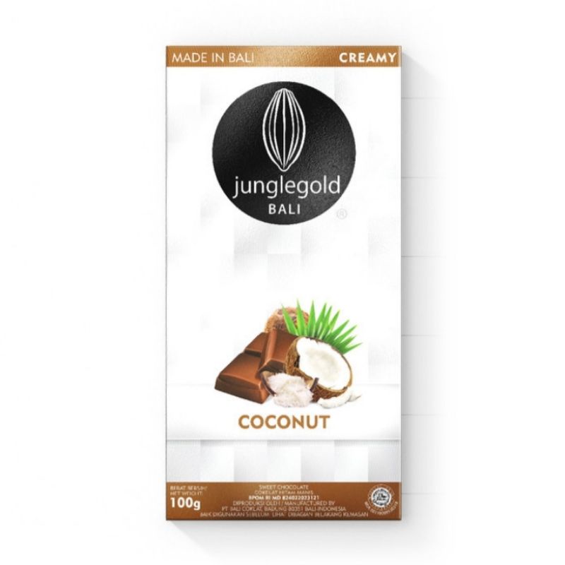 

JUNGLEGOLD 'Coconut' Creamy Chocolate 70g