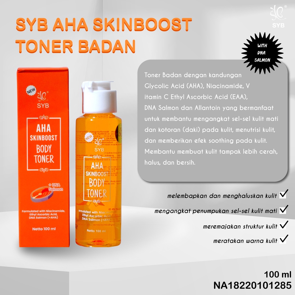 ✨LACIKOSME✨ TONER BADAN BY SYB FORTE / TONER BADAN ORIGINAL BPOM COKLAT RED JELLY