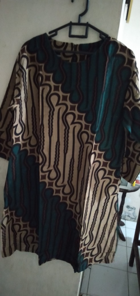 Terlaris Serut Genes Jelita Tunic Navbor Yelbor Whitbor Creambor Tunik Batik Modern Hrb030 Dolbi Dob