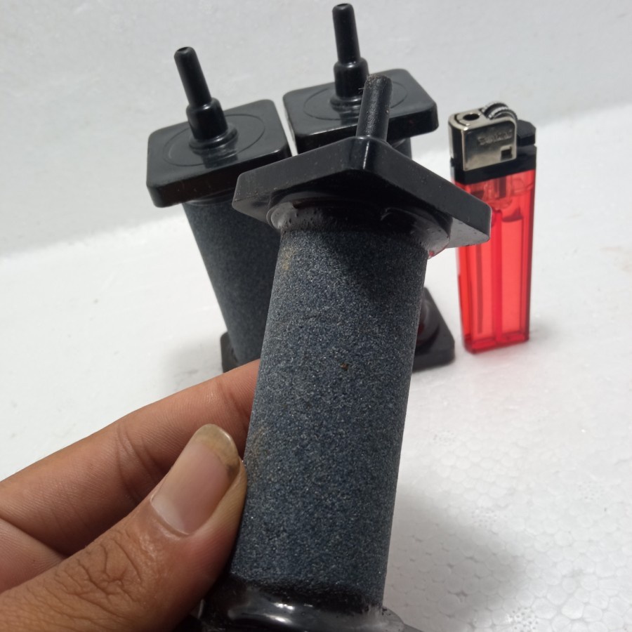 BATU AERATOR 9CM IMPORT AIRSTONE BESAR BATU PANJANG  BATU AERATOR BESAR