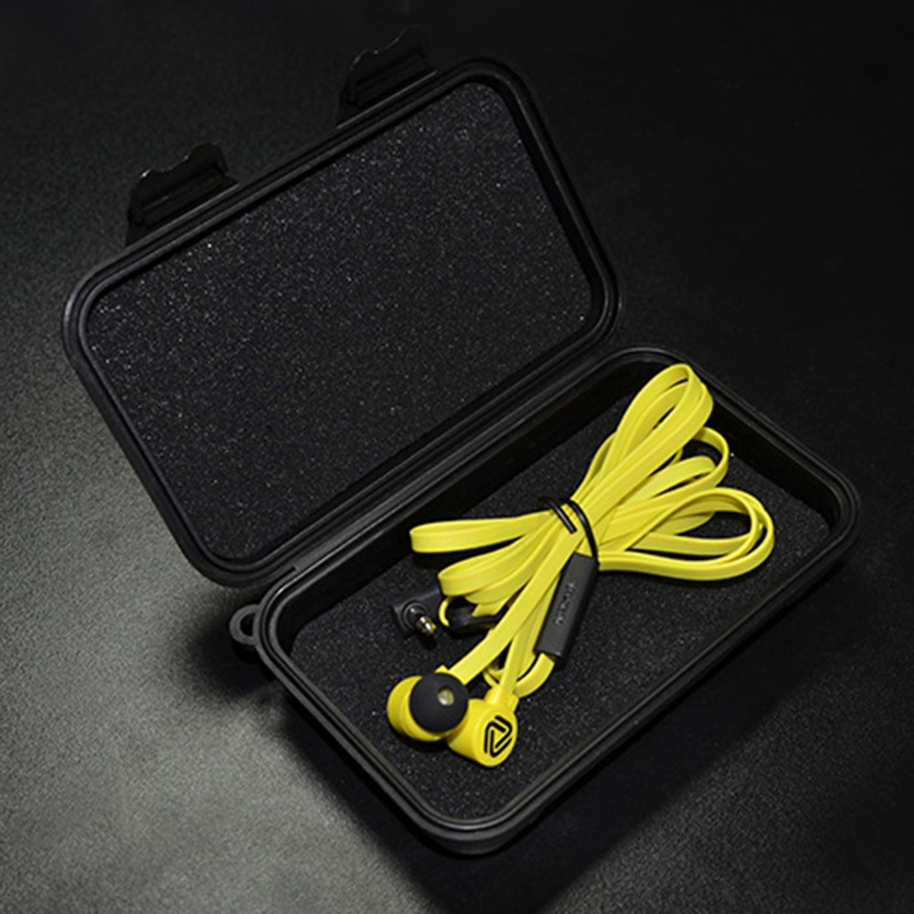 Knowledge Zenith Hardcase Pelican Box Kotak Penyimpanan Earphone with Logo - BD1713 - Black