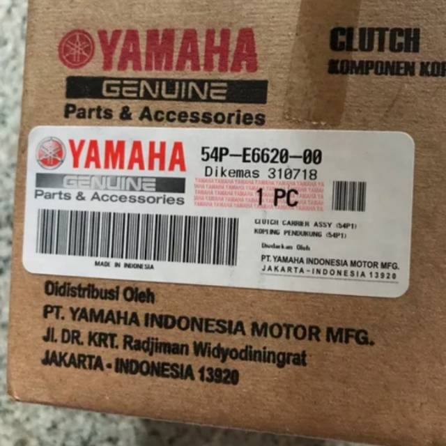 Kampas Ganda Yamaha  Mio J Mio GT Xride 54P ori