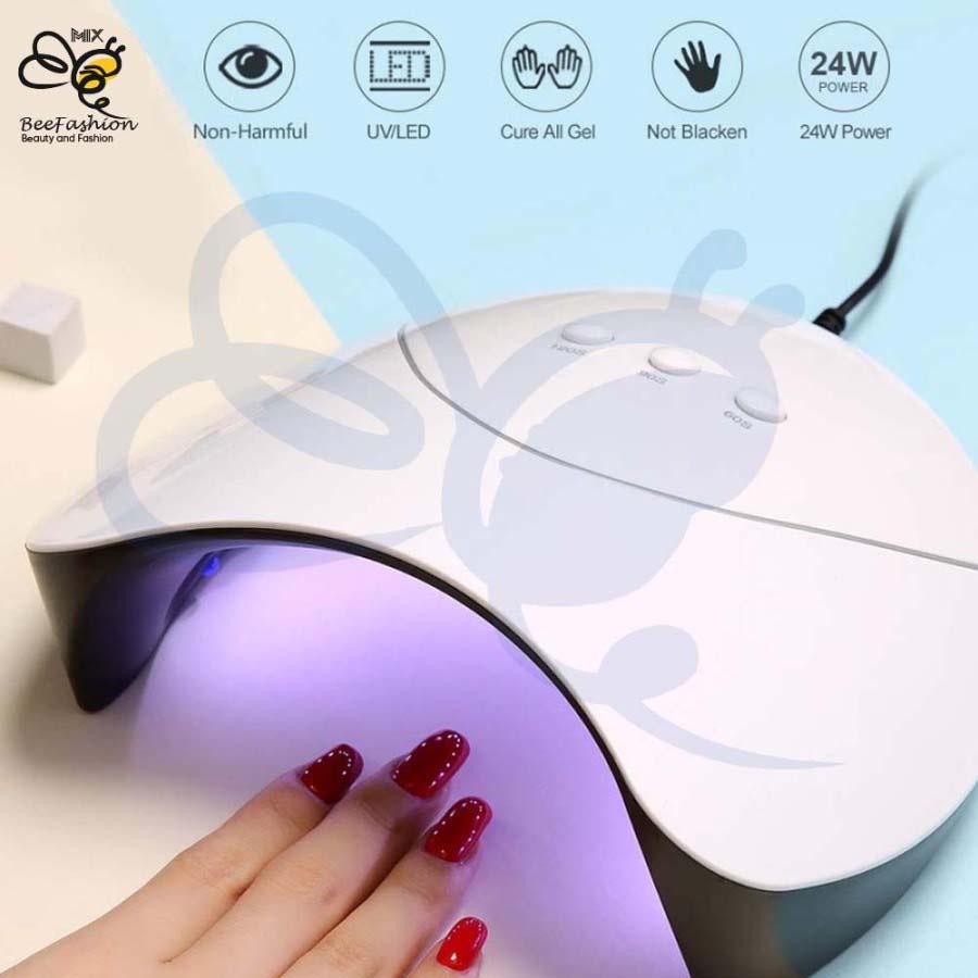 Mesin Pengering Kutek Smart Portable UV LED Nail Art Dryer - 36W