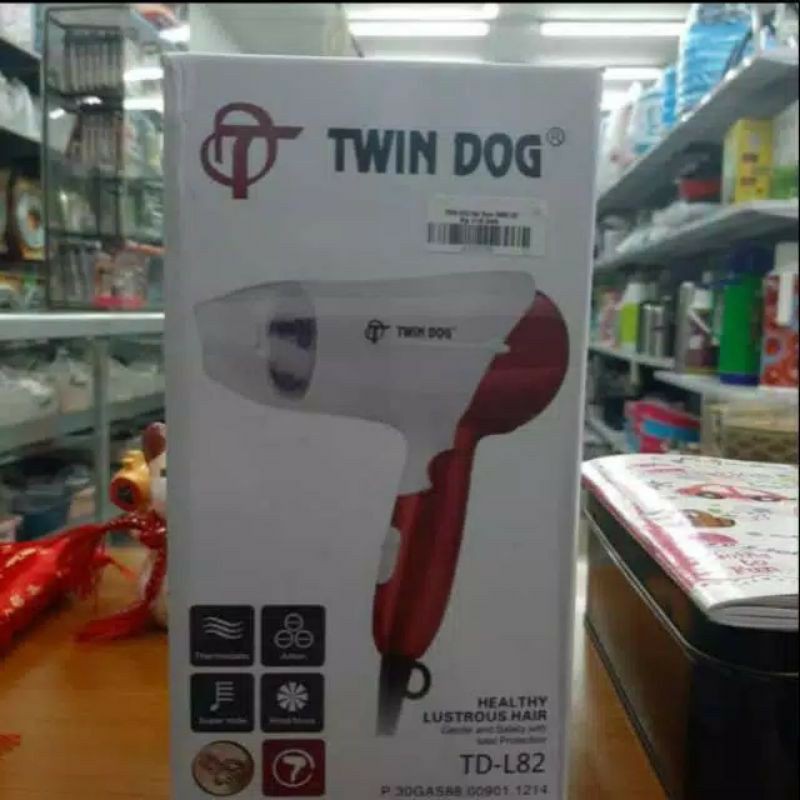 Yamakawa, 2235  , Twindog , TD  , L82  , Twin Dog , Hair dryer , hairdryer  Pengering Rambut  350 Watt