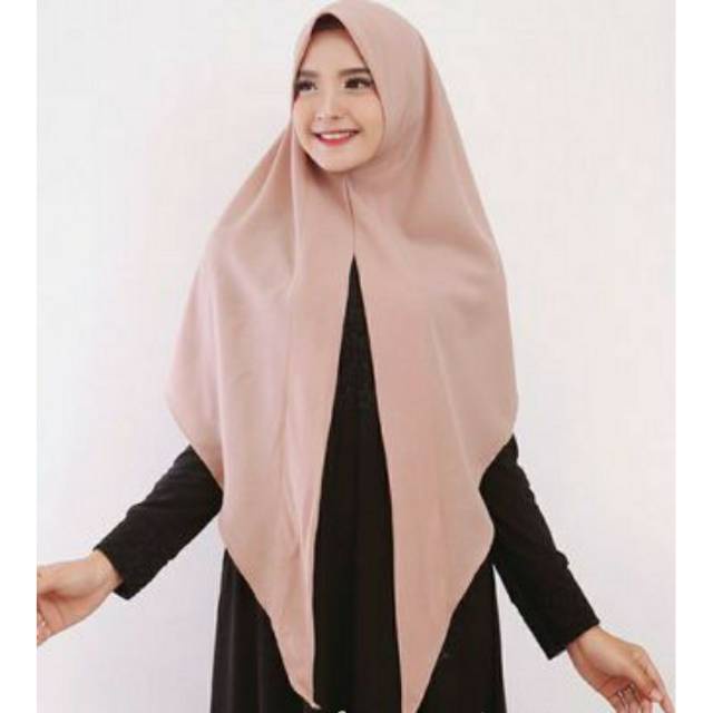 TERLARIS HIJAB SEGITIGA INSTAN JUMBO DIAMOND CREP