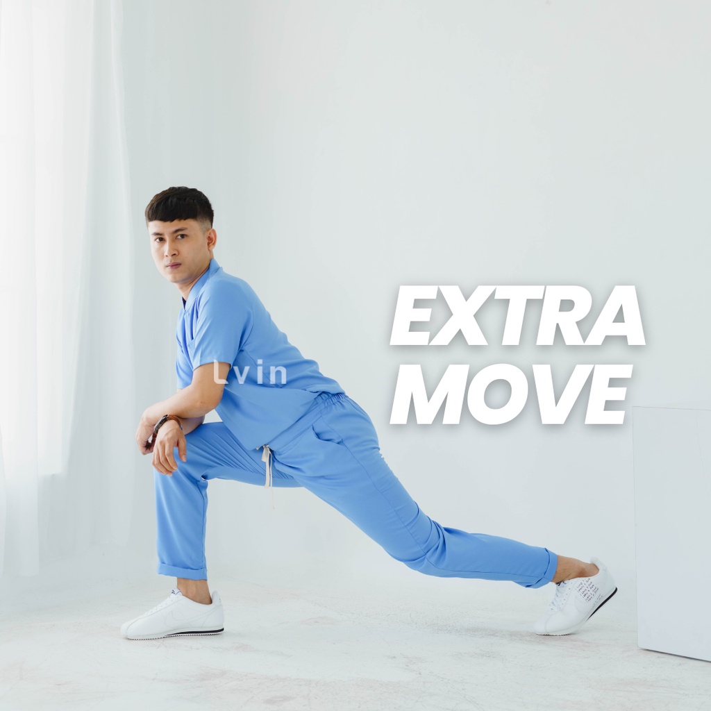 [ Lvin ]  FLEX FIT - Baju OKA  / Baju Jaga / Set Baju Celana Jaga Oka / Dokter Lengan Pendek / Baju OK / Baju Scrub