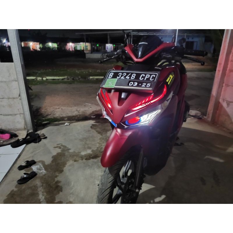 STICKER LAMPU ALIS VARIO NEW 2018 2019 2020 (ALIS+MATA)