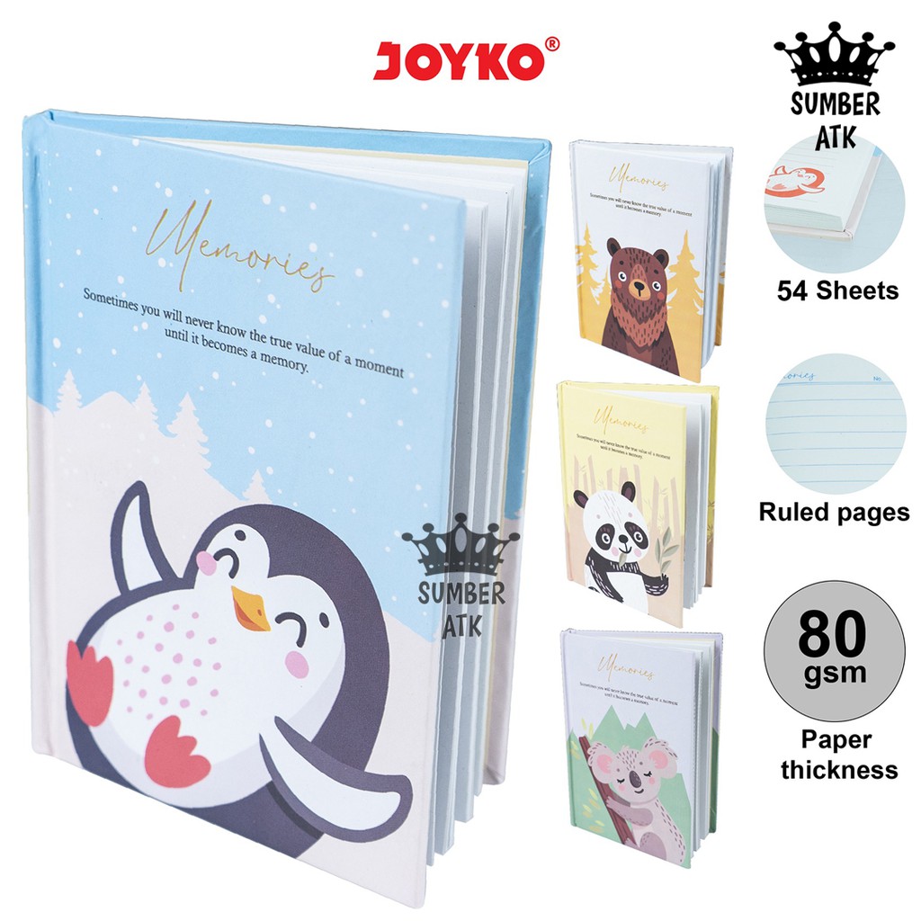 

Buku Tulis Catatan Jurnal Diary Joyko D-1115MM