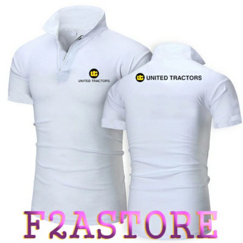 TSHIRTPOLO BEKERAH UNITED TRACTORS SABLON KWALITAS