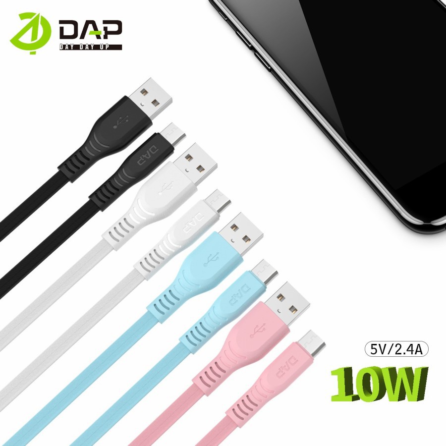 DAP D-CBM100 Data Cable Micro USB Fast Charging 2.4A